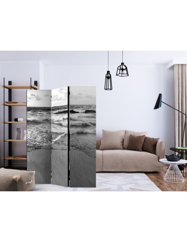 PARAVENT PLAGE NOIR ET BLANC / 3 - 5