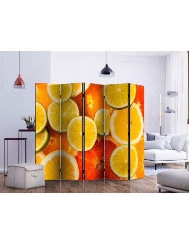 PARAVENT CITRON EN TRANCHES / 3 - 5