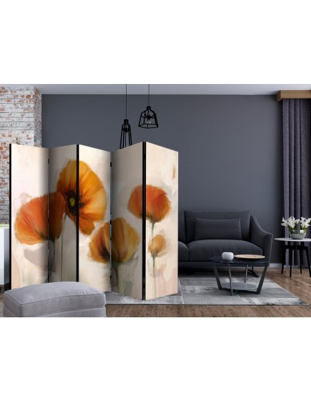 PARAVENT COQUELICOT VINTAGE / 3 - 5