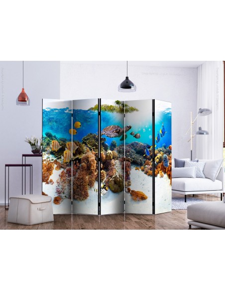 PARAVENT TORTUE MARINE / 3 - 5