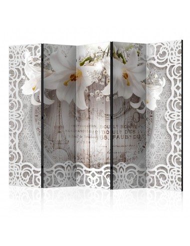 PARAVENT FLEURS ET PARIS / 3 - 5