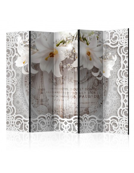 PARAVENT FLEURS ET PARIS / 3 - 5