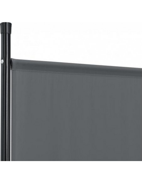PARAVENT XXL METAL GRIS 176x260cm
