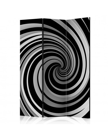 Black and white swirl 3 volets