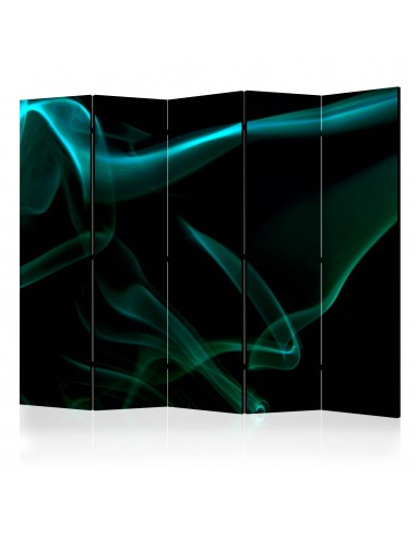 Blue smoke waves 5 volets