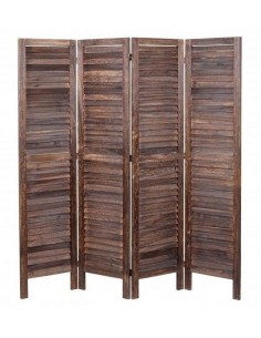 PARAVENT BOIS MARRON 3 - 4 - 5 - 6 2