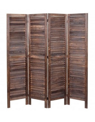 PARAVENT BOIS MARRON 3 - 4 - 5 - 6
