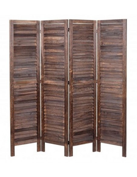 PARAVENT BOIS MARRON 3 - 4 - 5 - 6