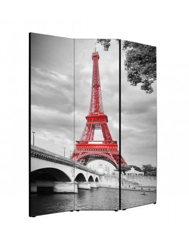 PARAVENT PARIS RED 3 - 4
