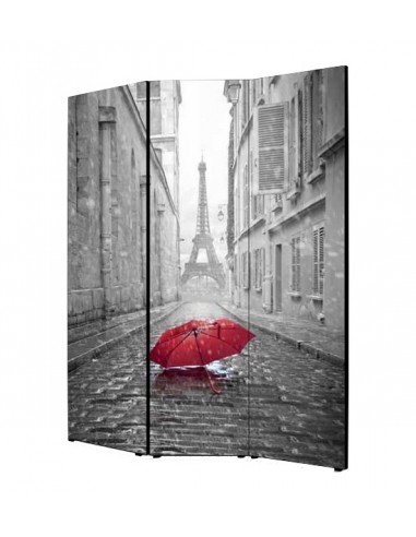 PARAVENT PARIS RED 3 - 4