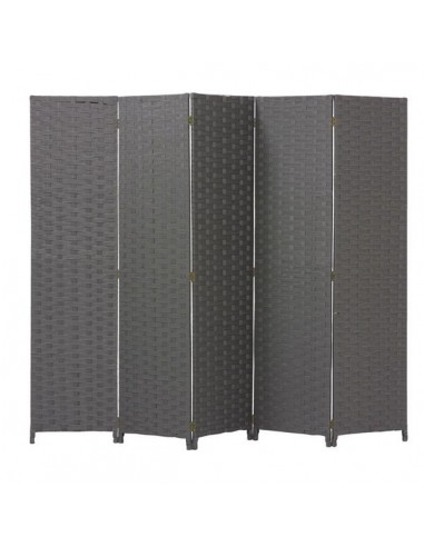 PARAVENT TRESSE ANTHRACITE 5
