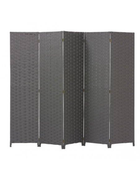 PARAVENT TRESSE ANTHRACITE 5