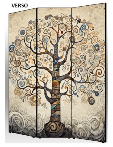 PARAVENT ARBRE GOLD BROWN 3 - 4