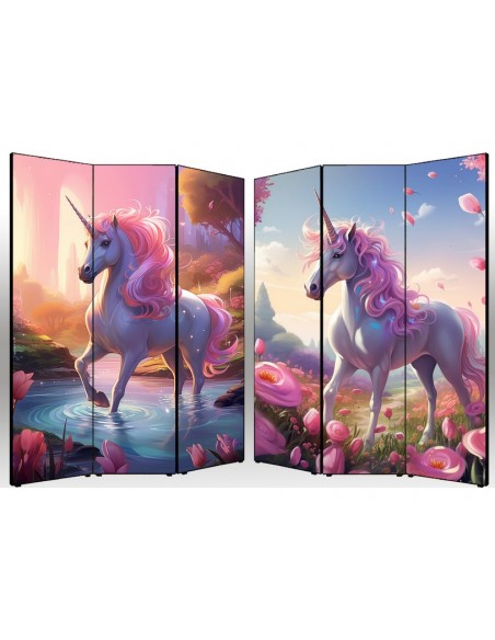 PARAVENT LICORNE 3 - 4