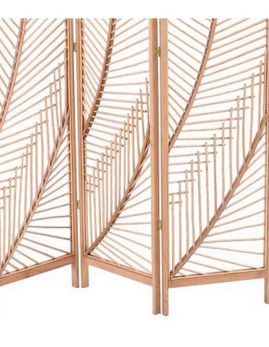 PARAVENT FEUILLES nat 3