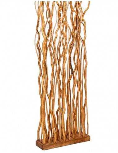 PARAVENT HIRSUTE MARRON