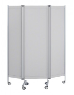 PARAVENT MEDICAL MOBILE BFLY-TOILE-H 165 2