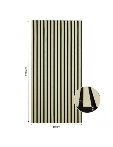 PANNEAUX PHONIQUES CREME- LOT de 4