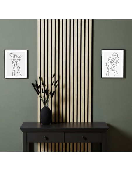 PANNEAUX PHONIQUES CREME- LOT de 4