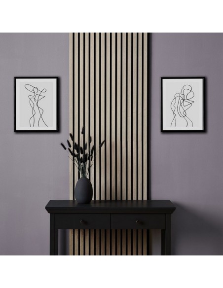 PANNEAUX ACOUSTIQUES GRIS- LOT de 4