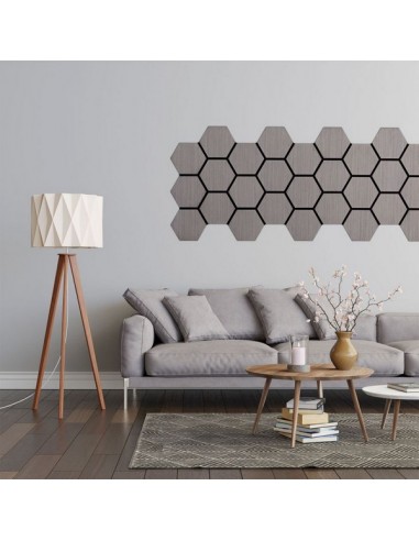 PANNEAUX ACOUSTIQUES GRIS- LOT de 4