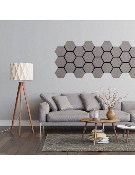 PANNEAUX ACOUSTIQUES GRIS- LOT de 4