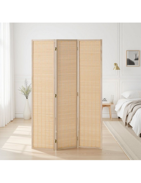 PARAVENT BAMBOU BEIGE 3