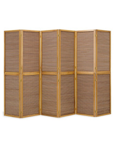 PARAVENT BAMBOU MIEL 6