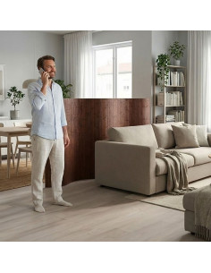 PARAVENT BAMBOU BRUN - H 145