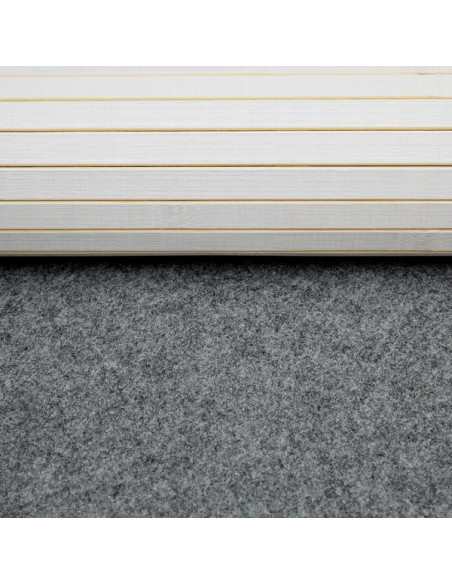 PARAVENT BAMBOU BLANC- H 145
