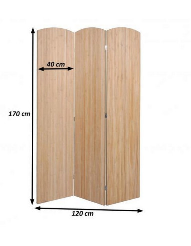 PARAVENT BAMBOU CURVED 3-4-5-6