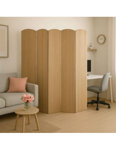 PARAVENT BAMBOU CURVED 3-4-5-6
