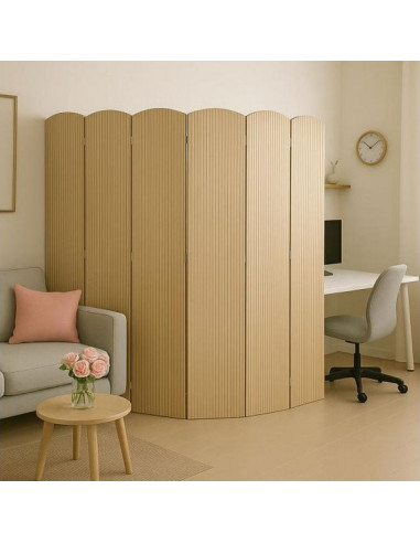 PARAVENT BAMBOU CURVED 3-4-5-6