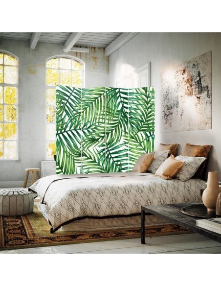 PROMO PARAVENT FEUILLE TROPICALE / 5