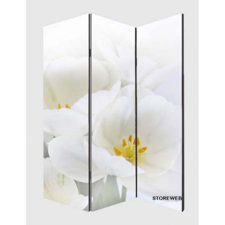 PARAVENT TOILE ORCHIDEES 3-4-5-6
