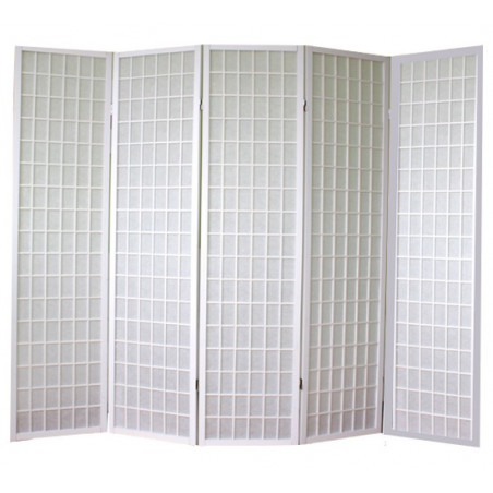 PARAVENT JAPONAIS PETITS CARREAUX  3 - 4 - 5 - 6