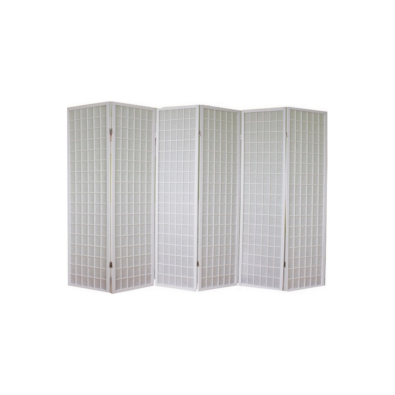 PARAVENT JAPONAIS PETITS CARREAUX  3 - 4 - 5 - 6