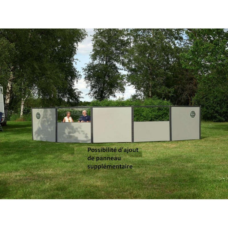 PARAVENT DE PLAGE - FLEX GREY