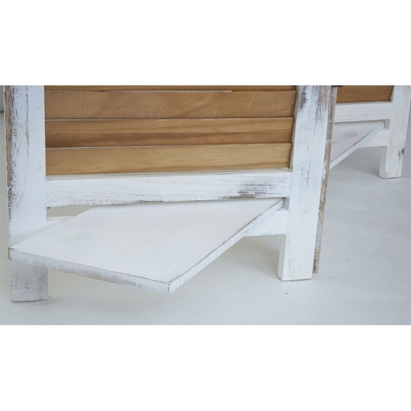 PARAVENT ETAGERES BI-TEINTES 3