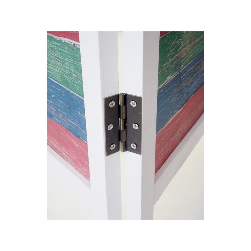 PARAVENT ETAGERES COLORS 4