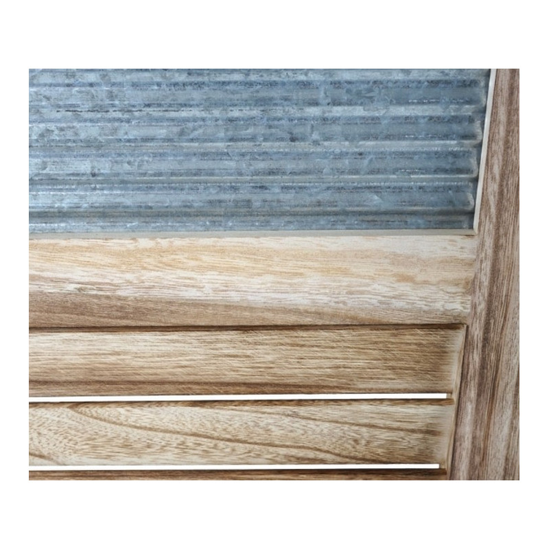 PARAVENT TOLE & BOIS 4