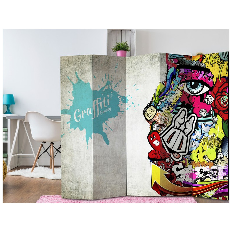 PARAVENT GRAFFITI BEAUTY 5