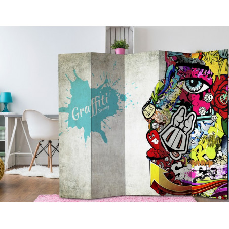 PARAVENT GRAFFITI BEAUTY 5
