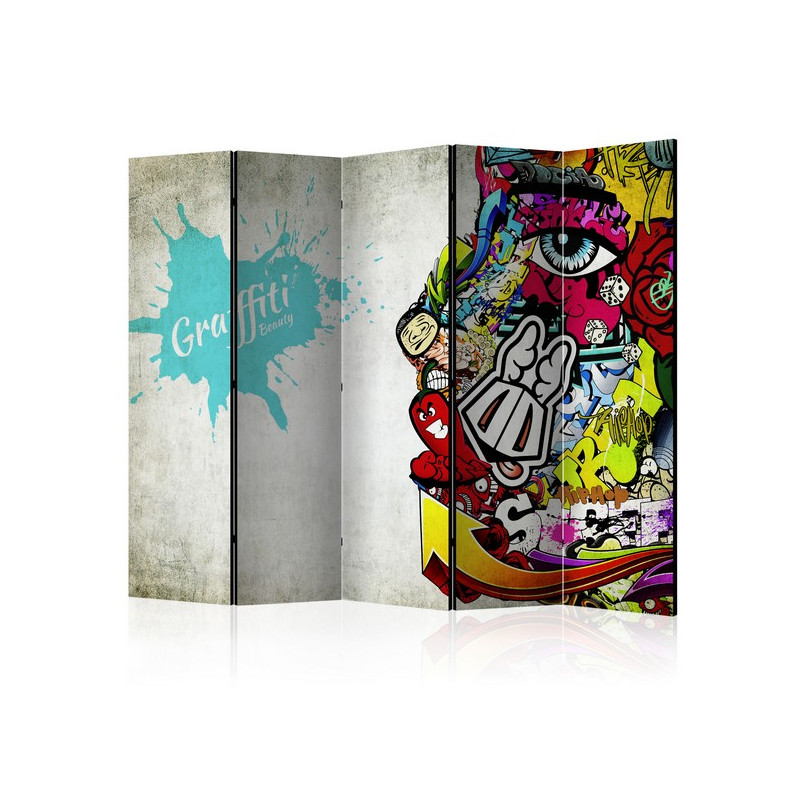 PARAVENT GRAFFITI BEAUTY 5