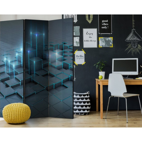 PARAVENT BLACK CITY 3 - 5