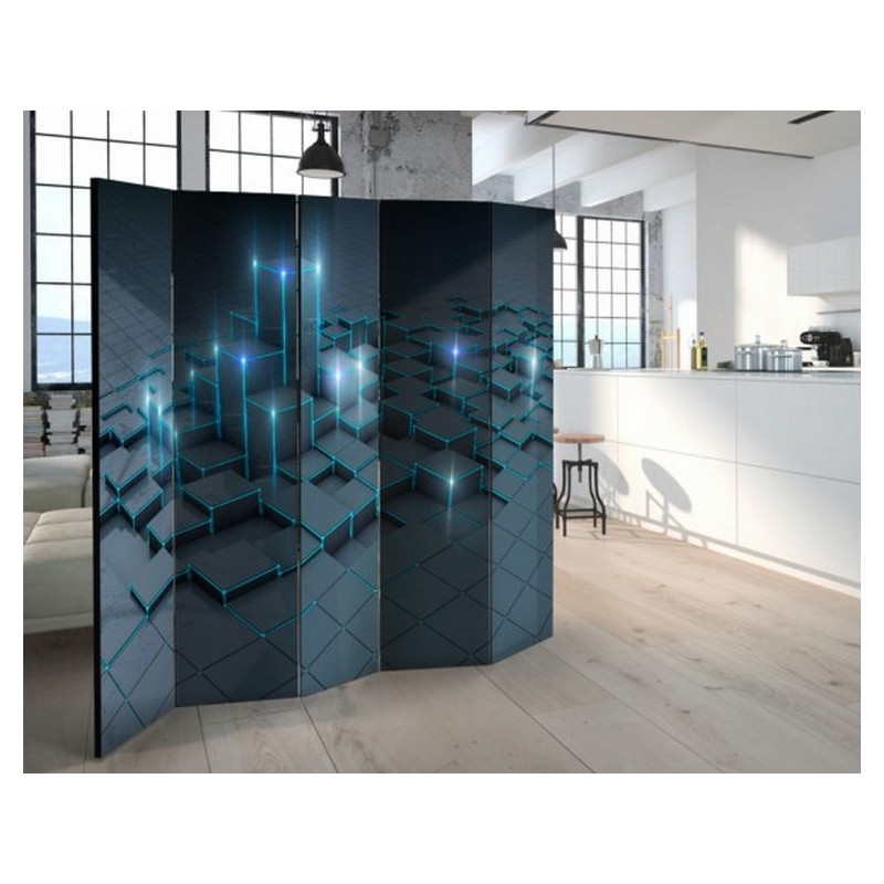 PARAVENT BLACK CITY 3 - 5