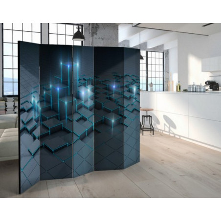 PARAVENT BLACK CITY 3 - 5