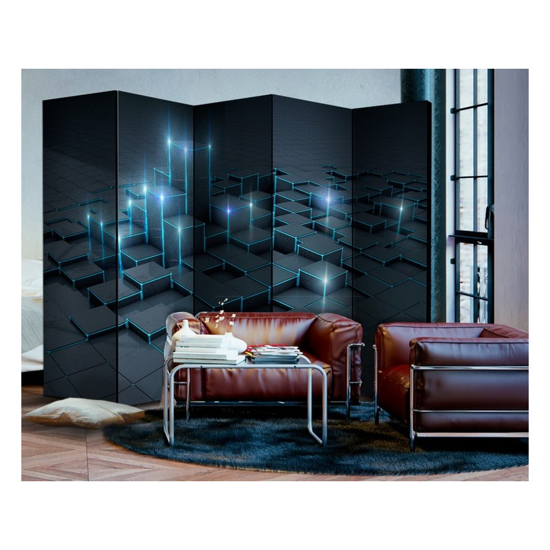 PARAVENT BLACK CITY 3 - 5