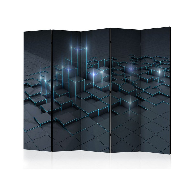 PARAVENT BLACK CITY 3 - 5