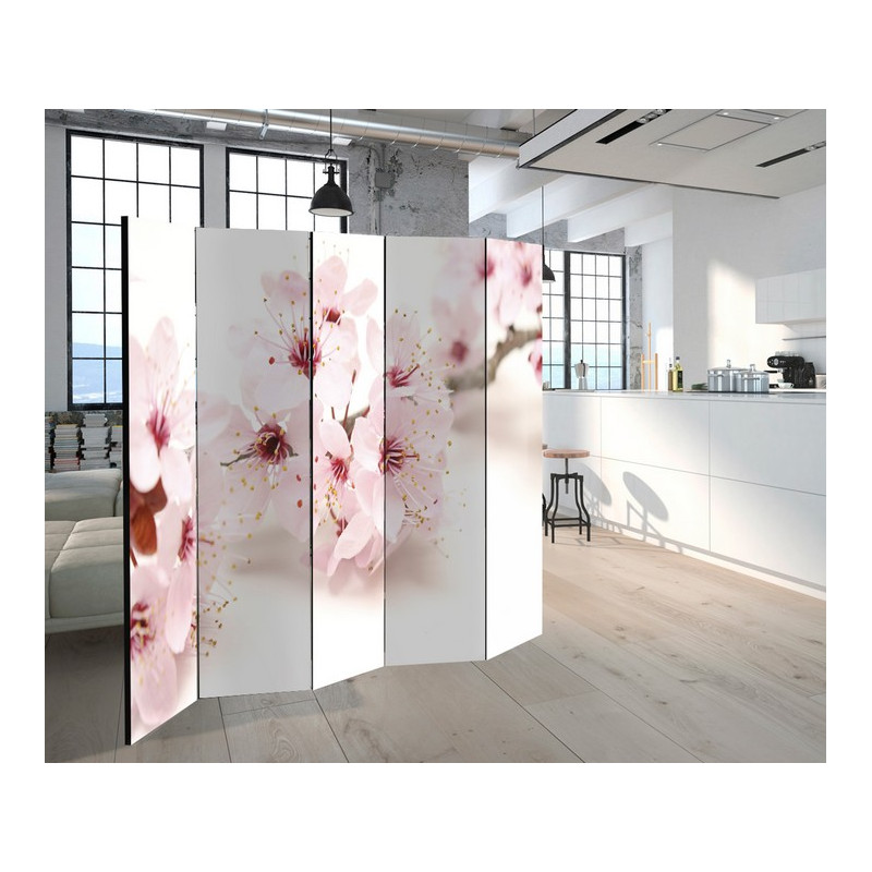 PARAVENT CERISIER EN FLEUR 3 - 5